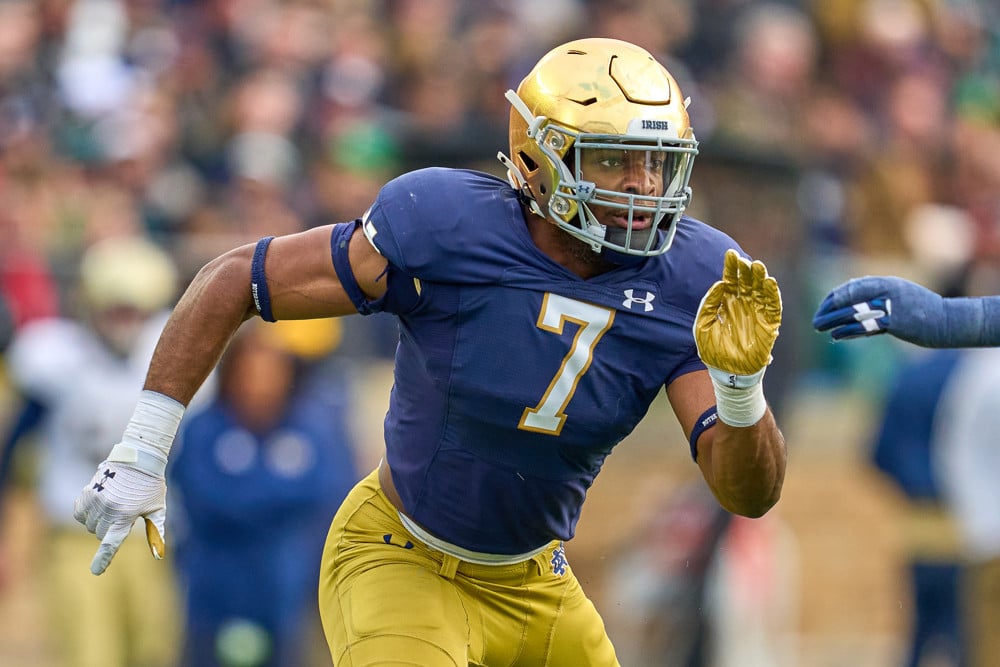 Notre Dames Defensive Line has had a great start to 2026
