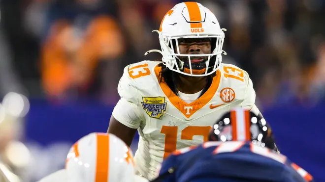 Tennesee LB Edwin Spillman looks to cash in a massive game against Georgia Tech
